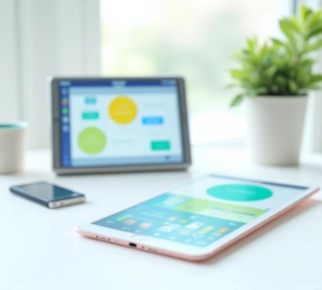 Mobile learning on tablet and smartphone hybrid education